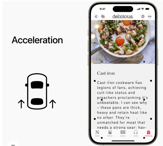 В iOS 18 добавят специальные возможности, включая управление iPhone с помощью глаз